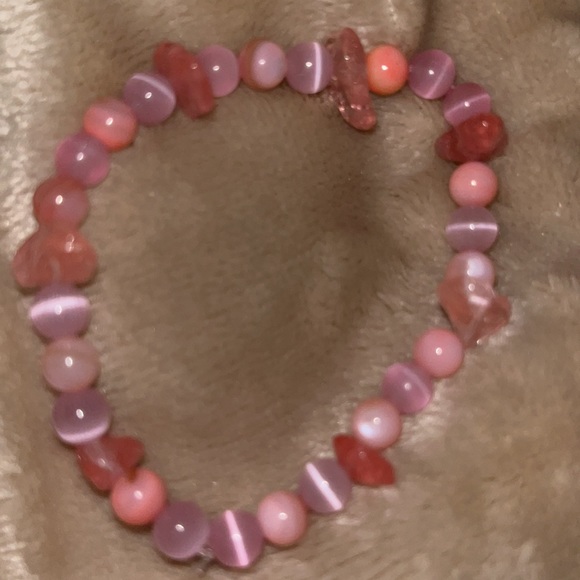 pink crystal bracelet - Picture 2 of 2